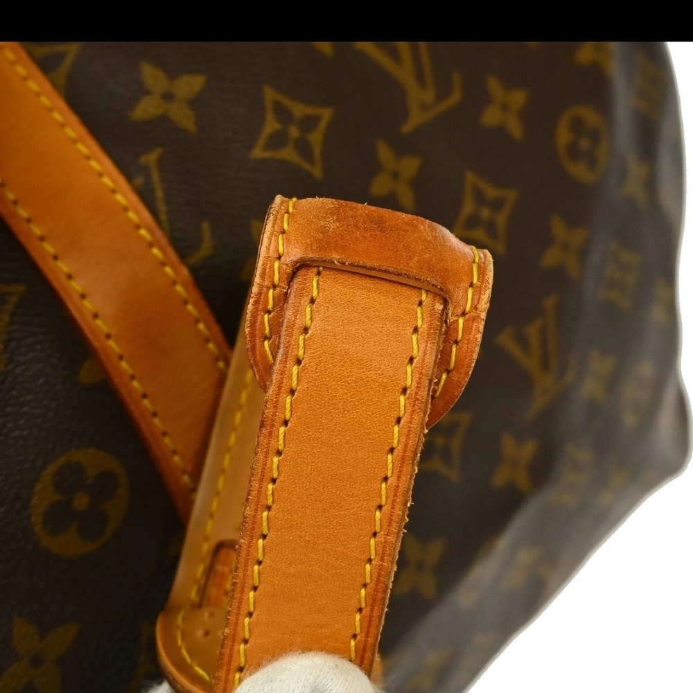 LOUIS VUITTON KEEPALL BANDOULIERE 55 TRAVEL BAG MONOGRAM M41414 VI8910 - Picture 8 of 16